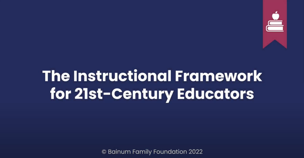 Welcome to the instructional framework helping teachers bring best